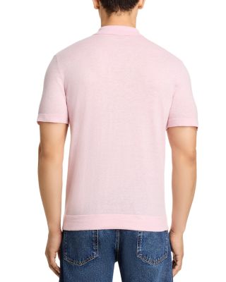 Cillian Ribbed Short Sleeve Polo