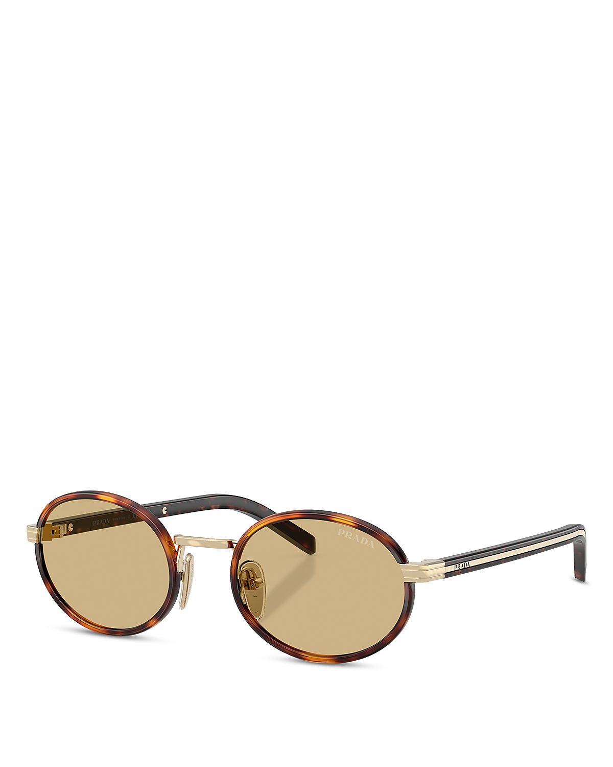 Prada Pr B56S Oval Sunglasses, 52mm