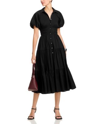 Maggio Balloon Sleeve Dress