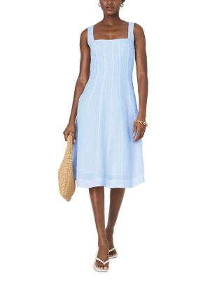 Birdie Square Neck Midi Dress