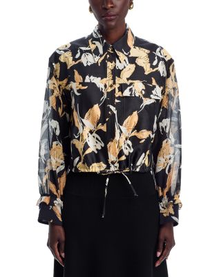 Joyful Tulips Cropped Jacket