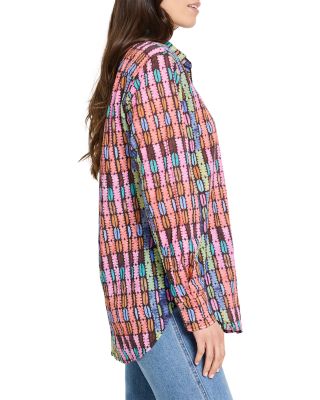 Rainbow Macaroon Boyfriend Shirt