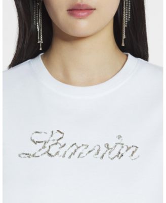 Bead Embroidered T-shirt