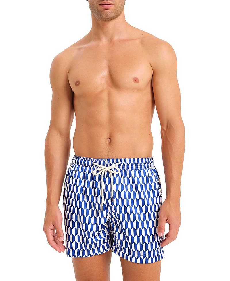Peninsula Swimwear Libeccio Swim Shorts In Multicolor