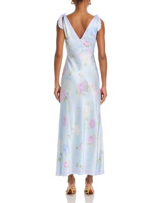 Perri Floral Tie Shoulder Dress