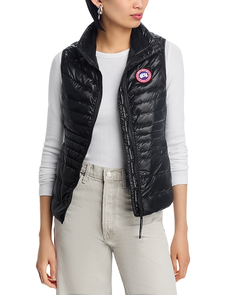 Shop Canada Goose Hybridge Lite Vest In Black