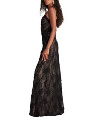 Kaiti Embroidered Halter Gown