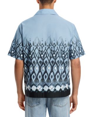 Espino Printed Short Sleeve Camp Shirt