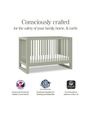Nantucket 3-in-1 Convertible Crib with Toddler Bed Conversion Kit