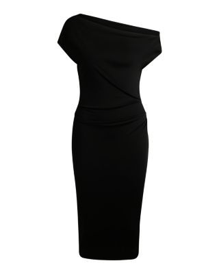 BOSS - One Shoulder Shift Dress