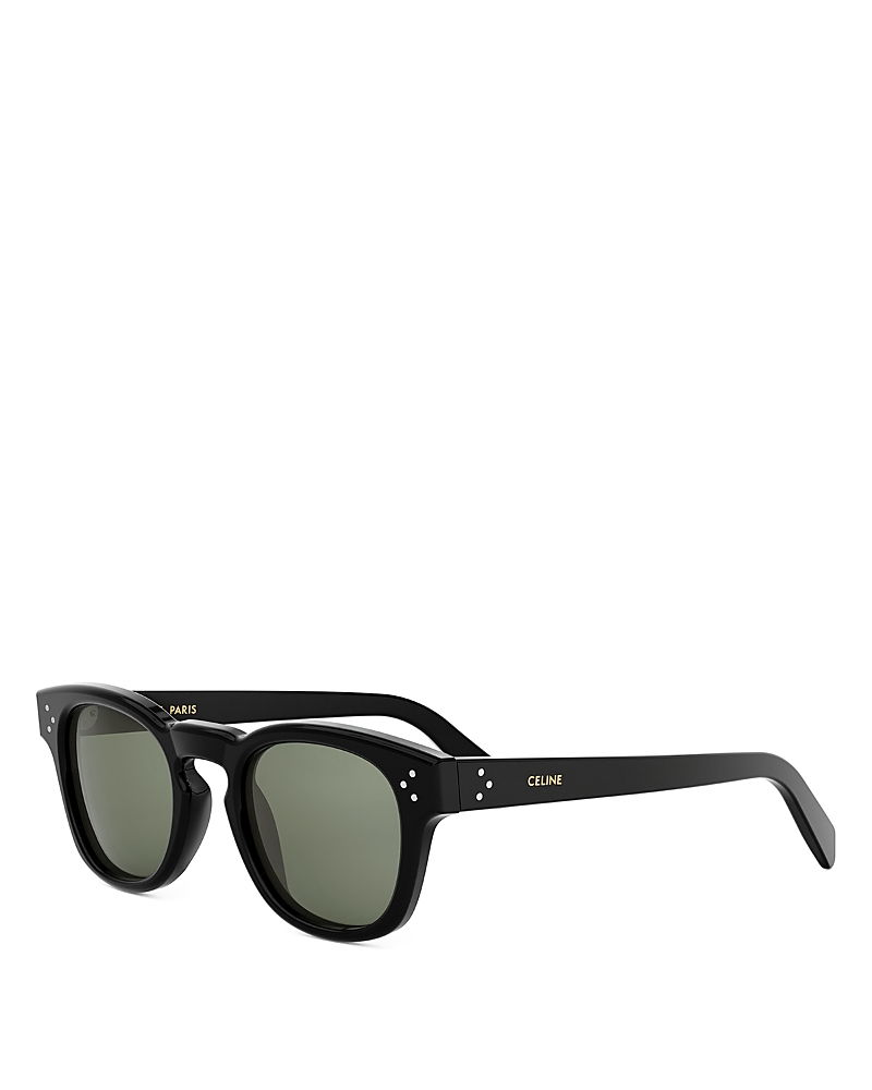 Celine Bold 3 Dots 49mm Square Sunglasses