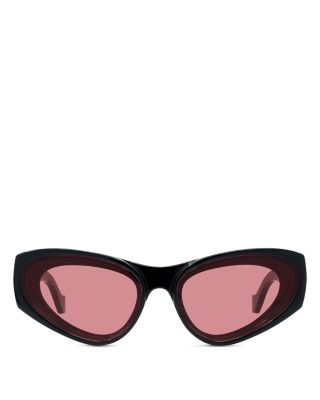 Signature Black Cat Eye Sunglasses, 62mm