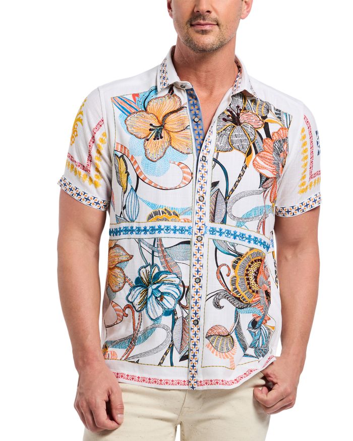 Manzu Classic Fit Button Down Shirt