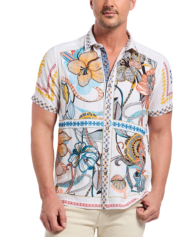 Robert Graham Manzu Classic Fit Button Down Shirt