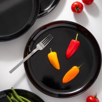 Marbella Melamine Stackable Dinner Plate, Set of 4