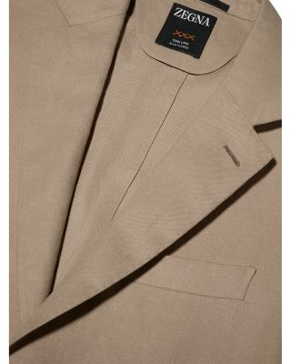 Oasi Lino Regular Fit Linen Jacket