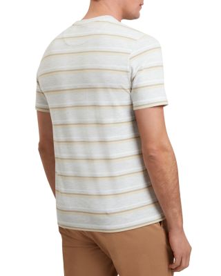Gorano Textured Striped Tee