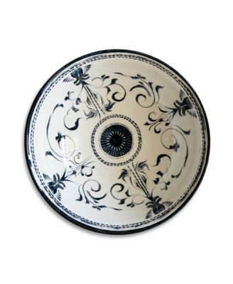 Bruges Blue Porcelain Ramen Bowl, Set of 4