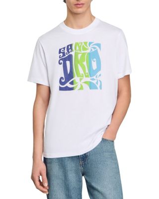Sandro - Wave Print Tee