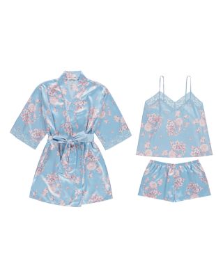 Sabrina 3-Piece Travel Pajama Set