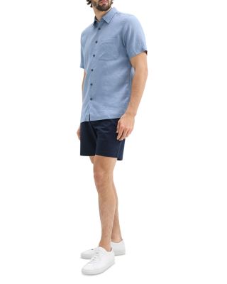 Irving Short-Sleeve Shirt in Relaxed Linen
