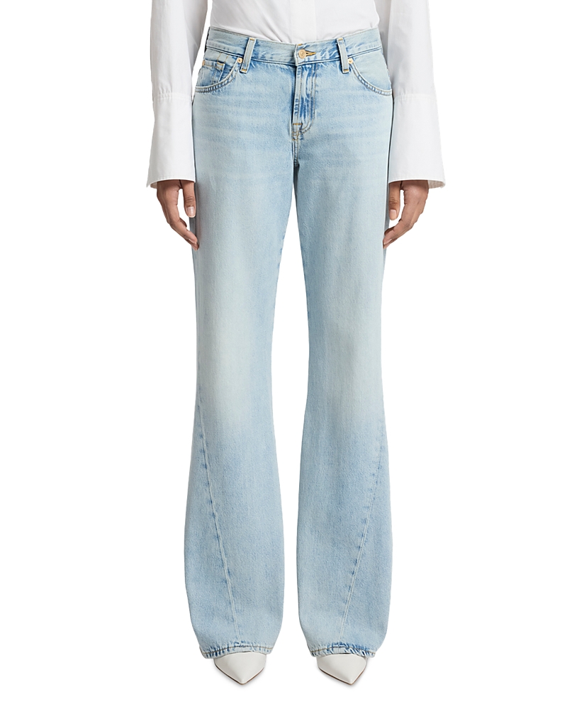 7 For All Mankind Spencer High Rise Kick Flare Jeans In Tempe