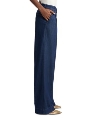 High Rise Wide Leg Pants in Halona