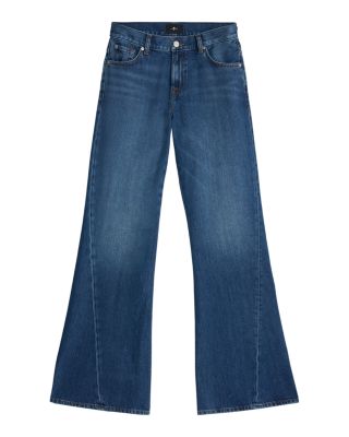 Spencer Mid Rise Flare Jeans in Mesa