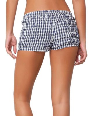 Gingham Scrunch Shorts