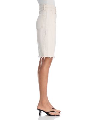 The Half Pipe Frayed Bermuda Shorts