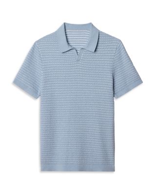 Johnny Collar Short Sleeve Polo Sweater