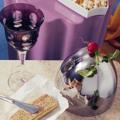 Mood Silverplated Butter Spreader