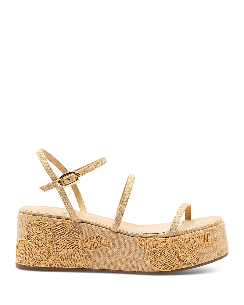 Larroude Women's Gio Platform Sandals In Neutral