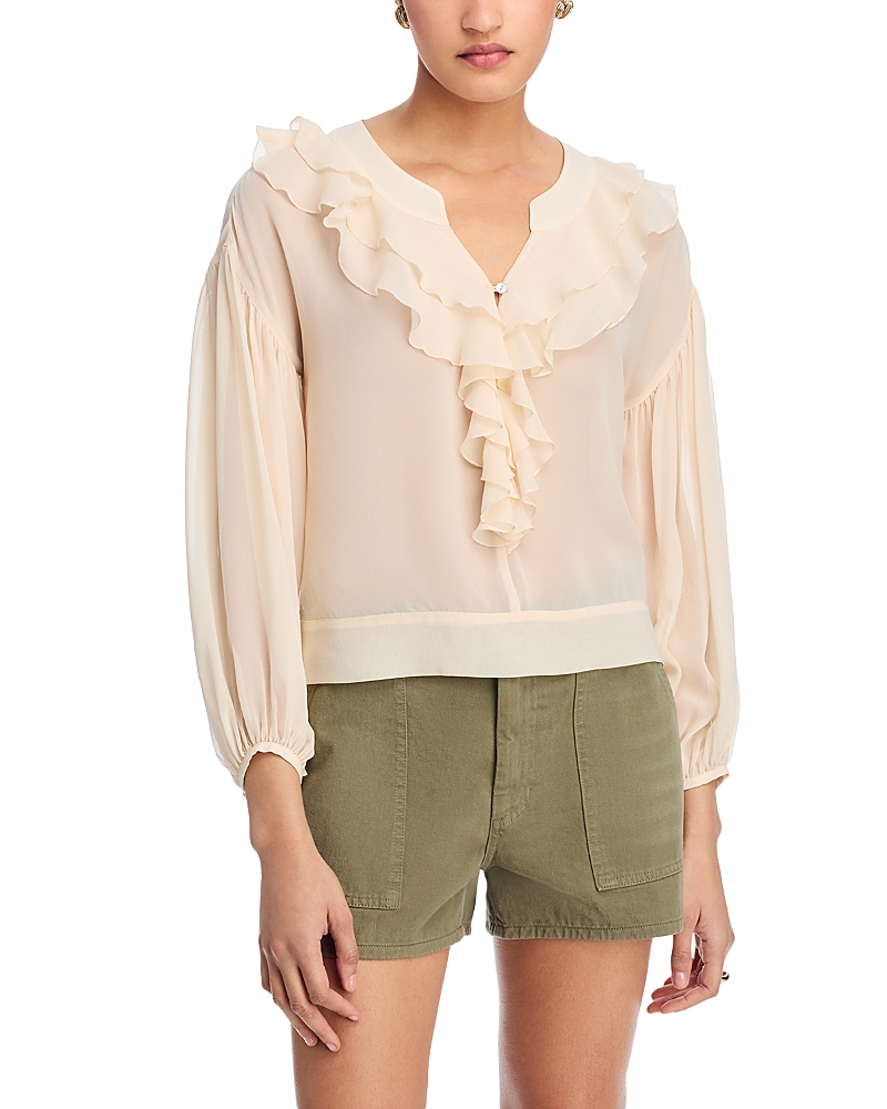PAIGE GEMELLI SILK BLOUSE