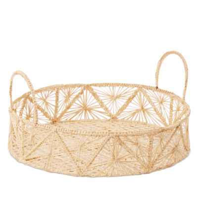 Coro Cora - Large Round Handled Tray