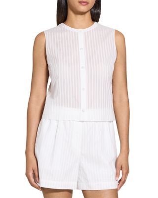 Theory - Cropped Shirt
