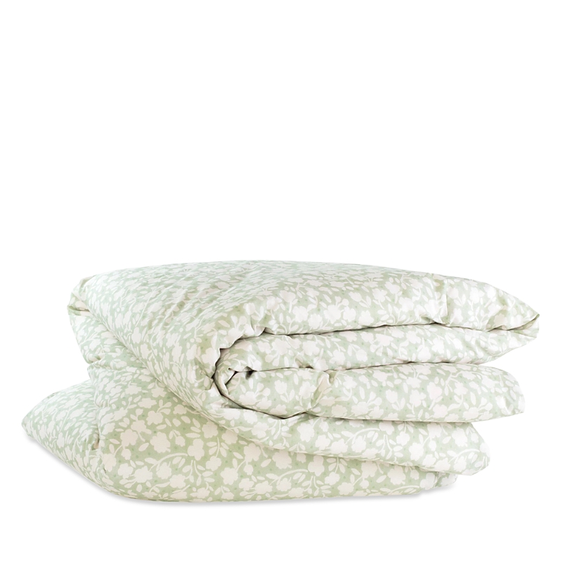 Annie Selke Aria Floral Sage Duvet Cover, Twin/twin Xl In Sage