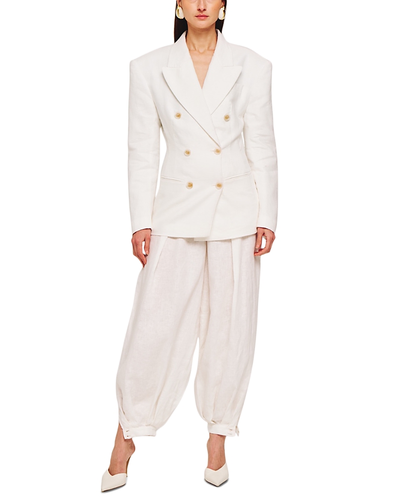 Ronny Kobo Cosette Linen Blazer