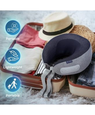 Snug Neck Massage Pillow with Memory Foam & Heat