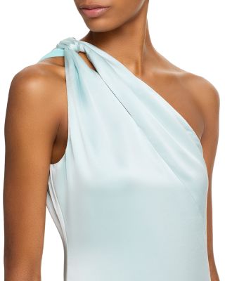 Daniella Satin One Shoulder Dress