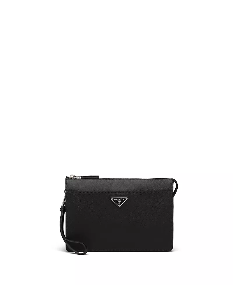 Prada Saffiano Leather Pouch