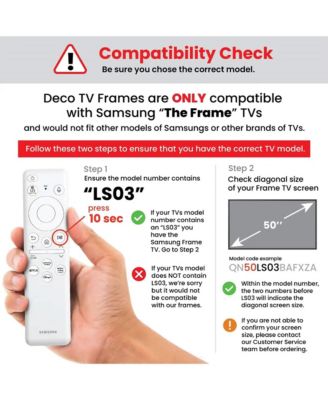  43" Slim Frame for Samsung The Frame TV 2021-2025