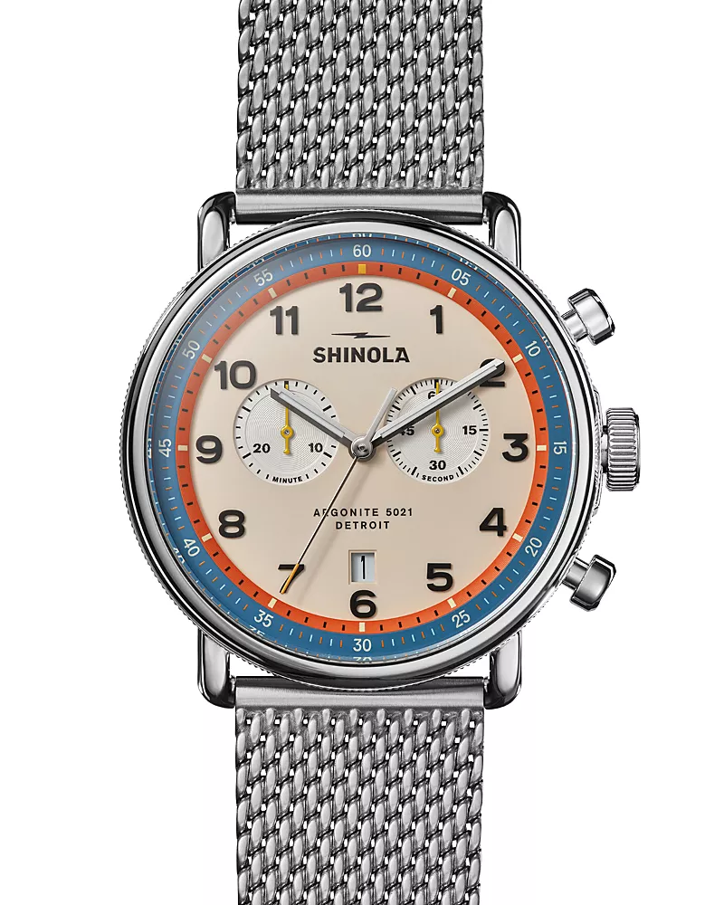 Shinola Canfield Model C56 Watch, 43mm