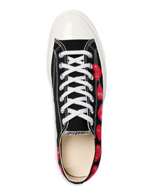 Comme Des Garcons Men's Low Top Lace Up Sneakers 