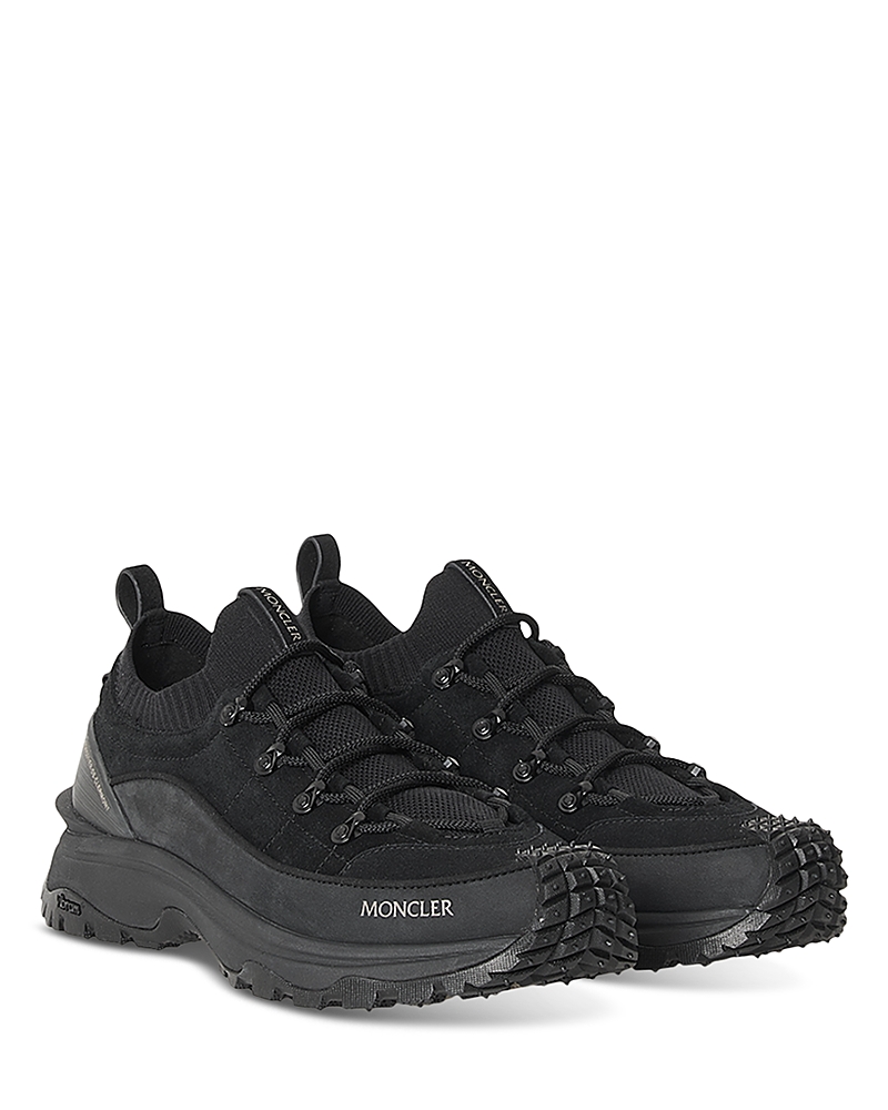 Moncler Men's Trailgrip Lite3 Lace Up Low Top Sneakers