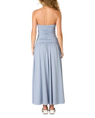 Santal Strapless Drop Waist Maxi Dress