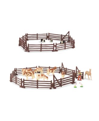 1/64 Farm Country Round Gable Barn Set Toy - Age 5+ Years