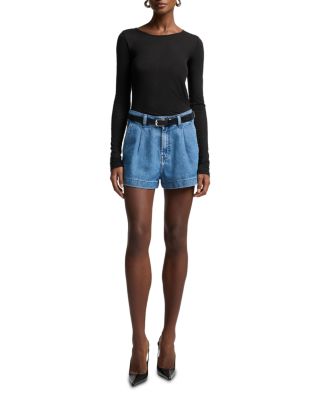 Pleated Shorts