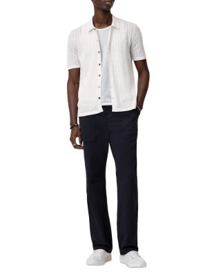 Moore Short Sleeve Regular Fit Textured Sweater