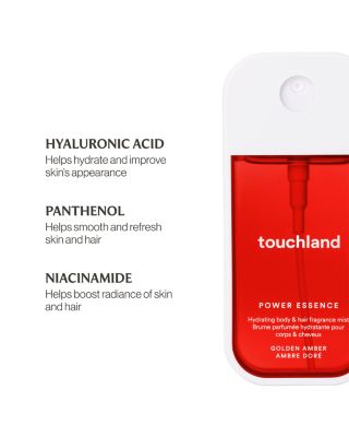 Power Essence Hydrating Body & Hair Fragrance Mist - Golden Amber 2 oz.